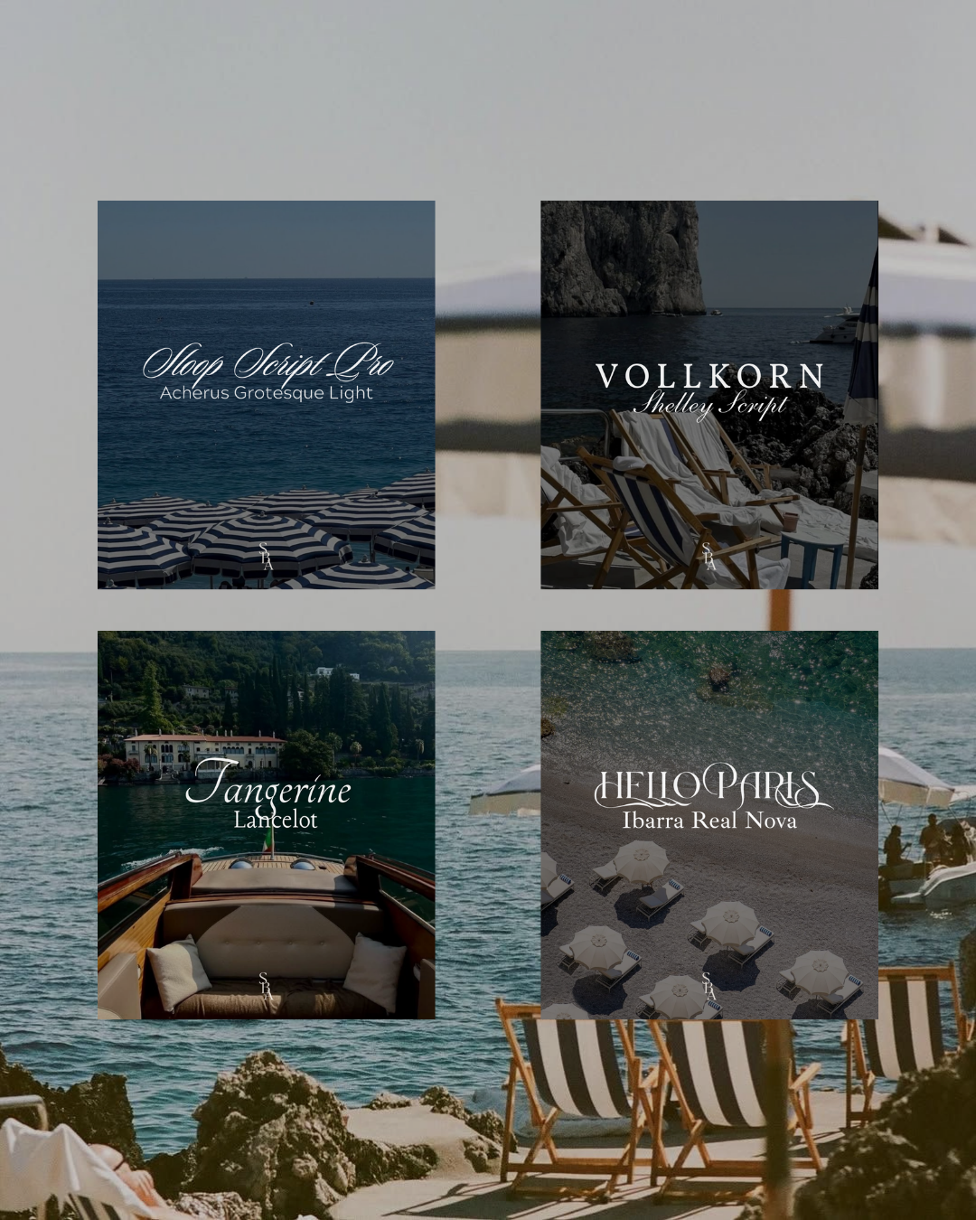 The Old Money Aesthetic Font Pack
