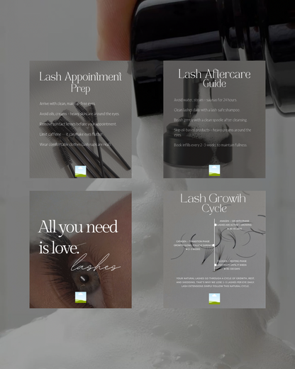 The Lash Edit | Pre-Made Content Bundle